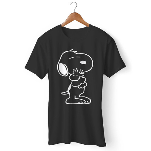 Snoopy Dog Peanuts Charlie Brown Hug Wsn96 Men T Shirt
