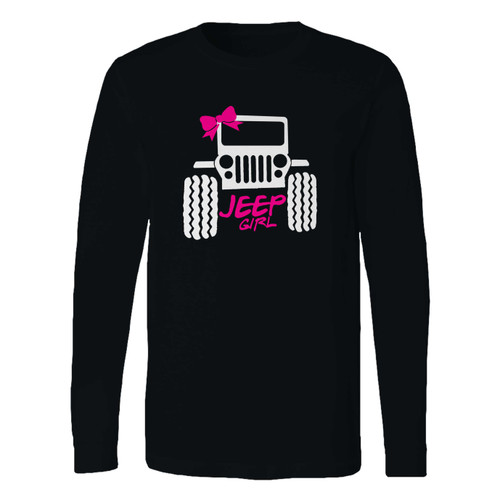 This classic fit jeep girl long sleeve shirt is casually elegant and very comfortable. With fine quality print to make one stand out, it's a perfect fit for every occasion.