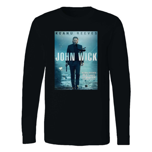 This classic fit john wick keanu reeves long sleeve shirt is casually elegant and very comfortable. With fine quality print to make one stand out, it's a perfect fit for every occasion.