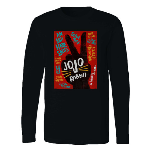 This classic fit jojo rabbit movie long sleeve shirt is casually elegant and very comfortable. With fine quality print to make one stand out, it's a perfect fit for every occasion.