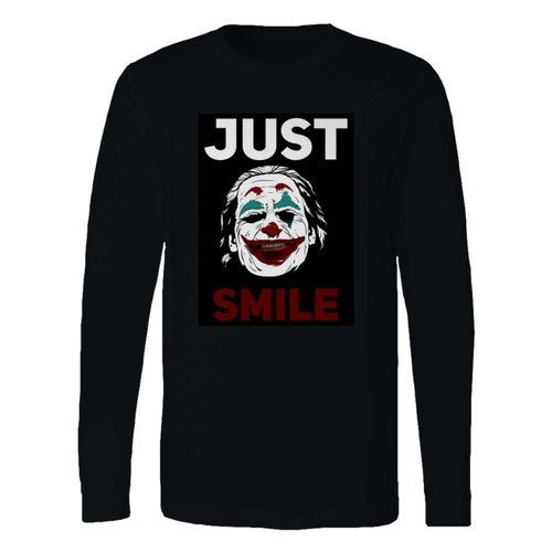 This classic fit joker movie just smile long sleeve shirt is casually elegant and very comfortable. With fine quality print to make one stand out, it's a perfect fit for every occasion.