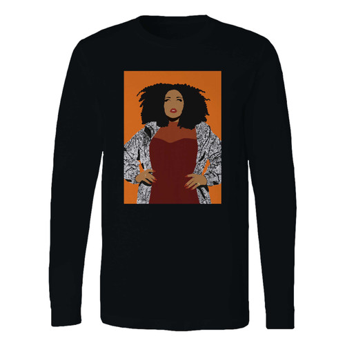 This classic fit lizzo singer pop music 3 long sleeve shirt is casually elegant and very comfortable. With fine quality print to make one stand out, it's a perfect fit for every occasion.