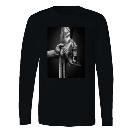 This classic fit logan wolverine hand long sleeve shirt is casually elegant and very comfortable. With fine quality print to make one stand out, it's a perfect fit for every occasion.