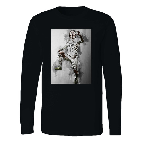 This classic fit luka modric painting art long sleeve shirt is casually elegant and very comfortable. With fine quality print to make one stand out, it's a perfect fit for every occasion.