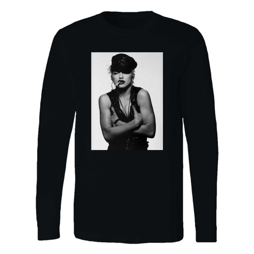 This classic fit madonna smoking long sleeve shirt is casually elegant and very comfortable. With fine quality print to make one stand out, it's a perfect fit for every occasion.