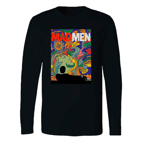 This classic fit mad men movie art long sleeve shirt is casually elegant and very comfortable. With fine quality print to make one stand out, it's a perfect fit for every occasion.