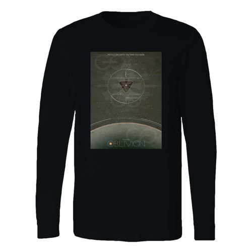 This classic fit oblivion cover movie long sleeve shirt is casually elegant and very comfortable. With fine quality print to make one stand out, it's a perfect fit for every occasion.