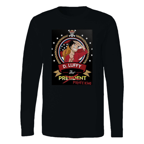 This classic fit one piece luffy president long sleeve shirt is casually elegant and very comfortable. With fine quality print to make one stand out, it's a perfect fit for every occasion.