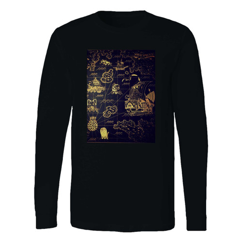 This classic fit one piece map long sleeve shirt is casually elegant and very comfortable. With fine quality print to make one stand out, it's a perfect fit for every occasion.