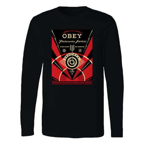This classic fit propaganda services eye long sleeve shirt is casually elegant and very comfortable. With fine quality print to make one stand out, it's a perfect fit for every occasion.