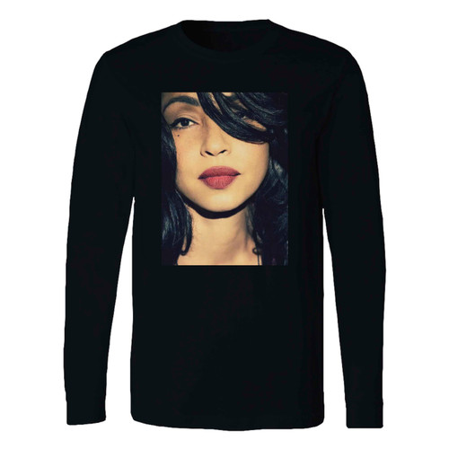 This classic fit sade face beautiful singer music long sleeve shirt is casually elegant and very comfortable. With fine quality print to make one stand out, it's a perfect fit for every occasion.