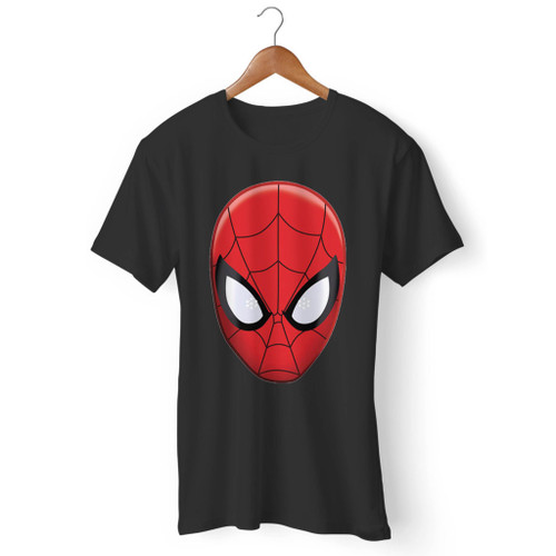 Spider Man Face Mask Men T Shirt