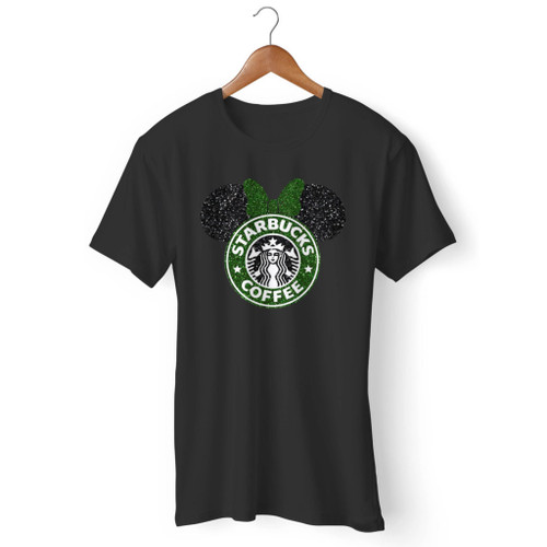 Starbucks Minnie Disney Men T Shirt