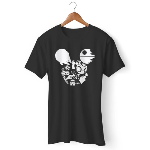 Star Wars Characters Mickey Face Men T Shirt