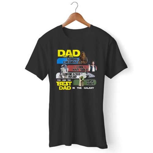 Star Wars Fathers Day Daddy Sci Fi Jedi Men T Shirt
