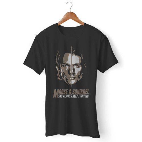 Supernatural Moose And Squirrel Always Keep Fighting Men T Shirt