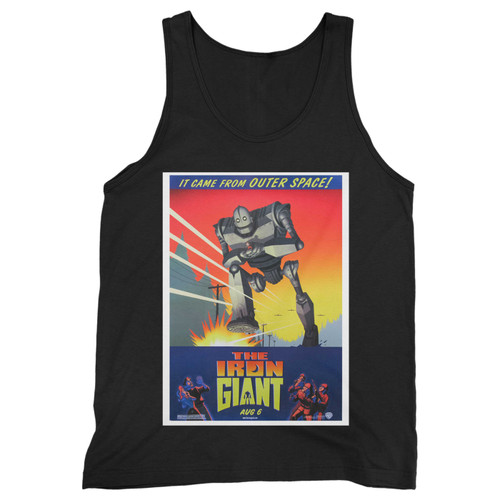 Our cotton iron giant men tank top is perfect for those intense workouts in the gym, at practice or pickup games.