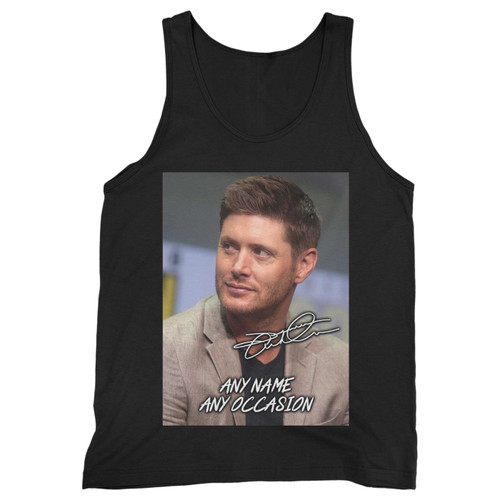 Our cotton jensen ackles men tank top is perfect for those intense workouts in the gym, at practice or pickup games.