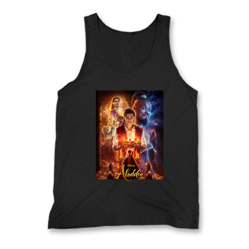 Our cotton aladdin poster men tank top is perfect for those intense workouts in the gym, at practice or pickup games.