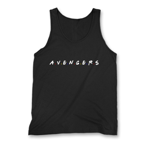 Our cotton avengers friends logo men tank top is perfect for those intense workouts in the gym, at practice or pickup games.