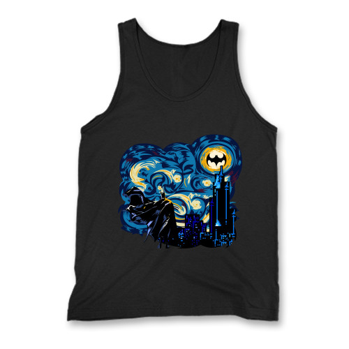 Our cotton bat starry night art men tank top is perfect for those intense workouts in the gym, at practice or pickup games.