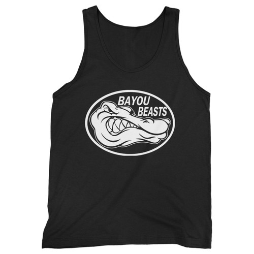 Our cotton bayou beasts team men tank top is perfect for those intense workouts in the gym, at practice or pickup games.