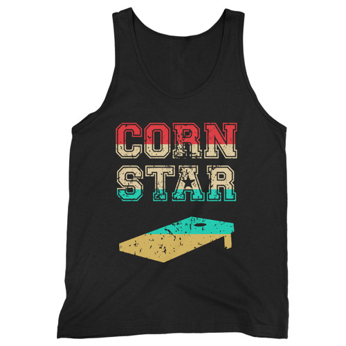Our cotton corn star funny cornhole tournament men tank top is perfect for those intense workouts in the gym, at practice or pickup games.