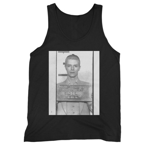 Our cotton david bowie mugshot men tank top is perfect for those intense workouts in the gym, at practice or pickup games.