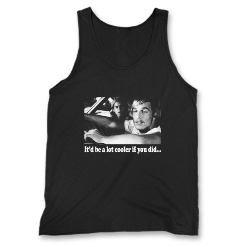 Our cotton dazed and confused men tank top is perfect for those intense workouts in the gym, at practice or pickup games.
