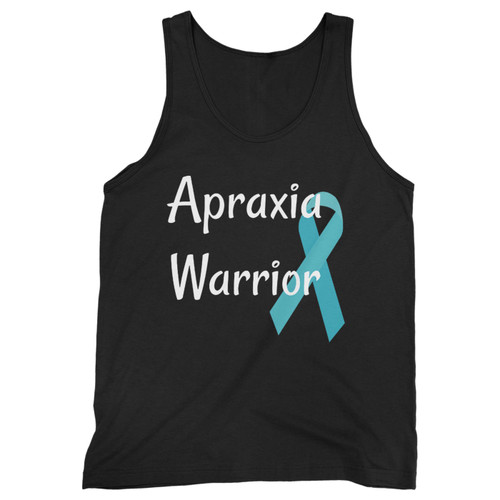 Our cotton apraxia warrior men tank top is perfect for those intense workouts in the gym, at practice or pickup games.