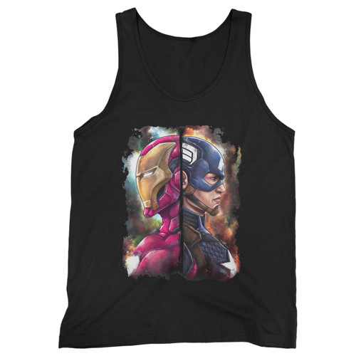 Our cotton avengers endgame ironman captain america men tank top is perfect for those intense workouts in the gym, at practice or pickup games.