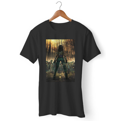 The Walking Dead Michonne Classic Tv Series 2 Men T Shirt