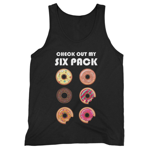 Our cotton check out my six pack donut men tank top is perfect for those intense workouts in the gym, at practice or pickup games.