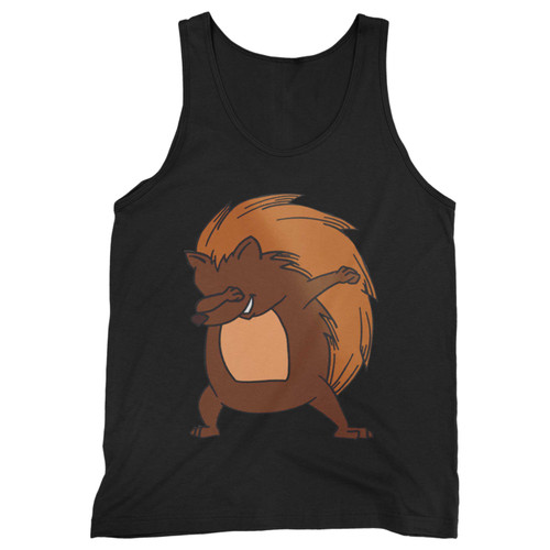Our cotton dabbing hedgehog men tank top is perfect for those intense workouts in the gym, at practice or pickup games.