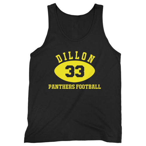 Our cotton dillon panthers football men tank top is perfect for those intense workouts in the gym, at practice or pickup games.