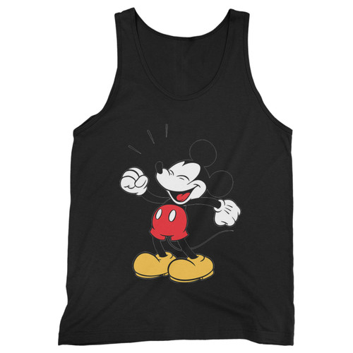 Our cotton disney mickey mouse happy men tank top is perfect for those intense workouts in the gym, at practice or pickup games.
