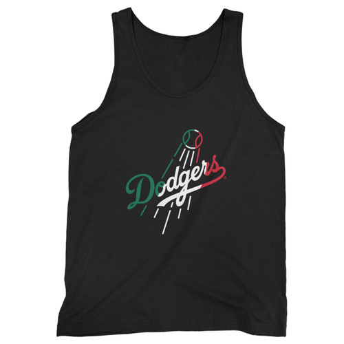 Our cotton dodgers mx flag men tank top is perfect for those intense workouts in the gym, at practice or pickup games.