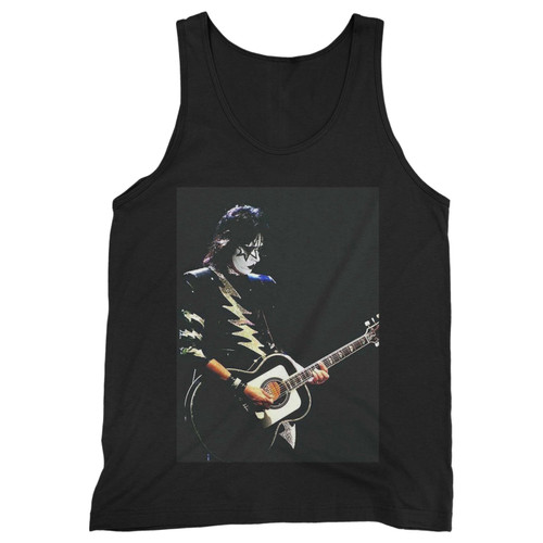 Our cotton ace frehley guitaris kiss band men tank top is perfect for those intense workouts in the gym, at practice or pickup games.