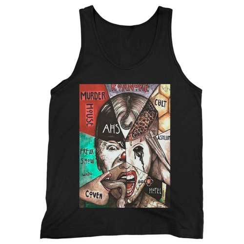 Our cotton all series american horror story men tank top is perfect for those intense workouts in the gym, at practice or pickup games.