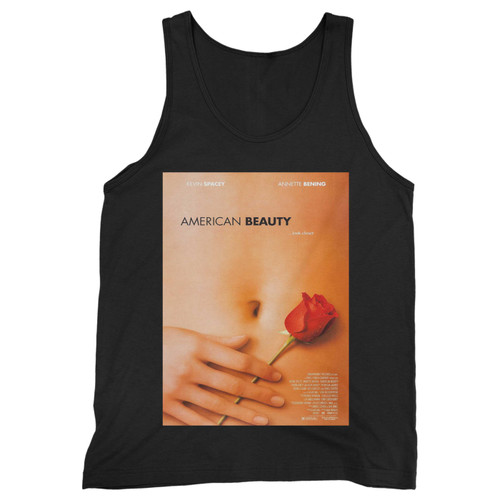 Our cotton american beauty cover movie men tank top is perfect for those intense workouts in the gym, at practice or pickup games.