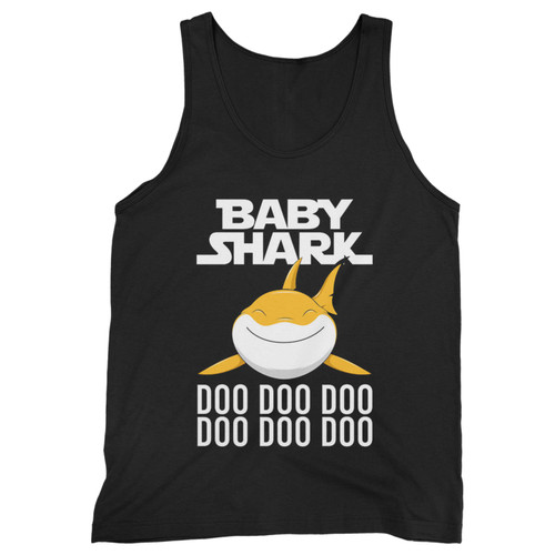 Our cotton baby shark doo doo doo family men tank top is perfect for those intense workouts in the gym, at practice or pickup games.