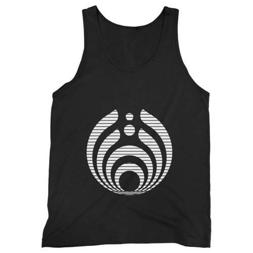 Our cotton bassnectar white logo men tank top is perfect for those intense workouts in the gym, at practice or pickup games.