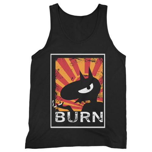 Our cotton burn smoke men tank top is perfect for those intense workouts in the gym, at practice or pickup games.