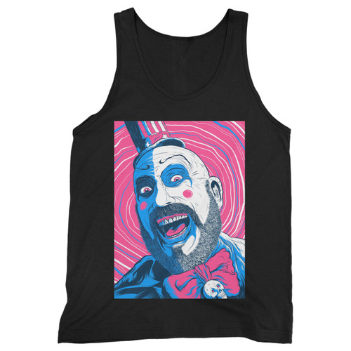 Our cotton captain spaulding hypno clown men tank top is perfect for those intense workouts in the gym, at practice or pickup games.