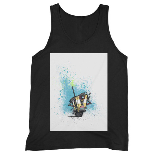 Our cotton claptrap borderlands video game custom men tank top is perfect for those intense workouts in the gym, at practice or pickup games.