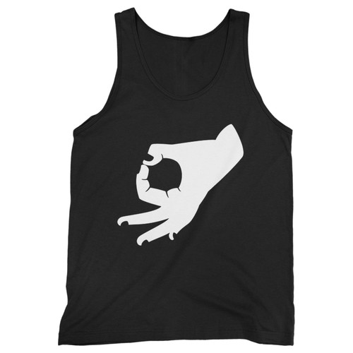 Our cotton funny finger symbol men tank top is perfect for those intense workouts in the gym, at practice or pickup games.