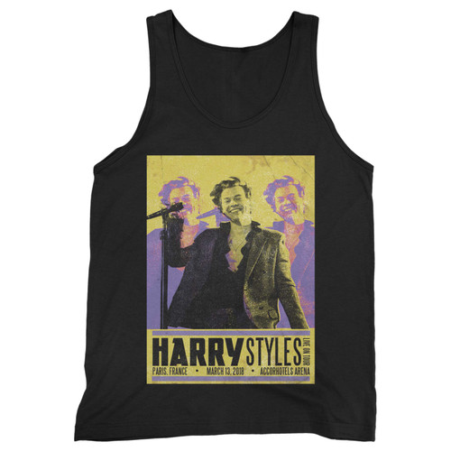 Our cotton harry styles tour in paris france men tank top is perfect for those intense workouts in the gym, at practice or pickup games.