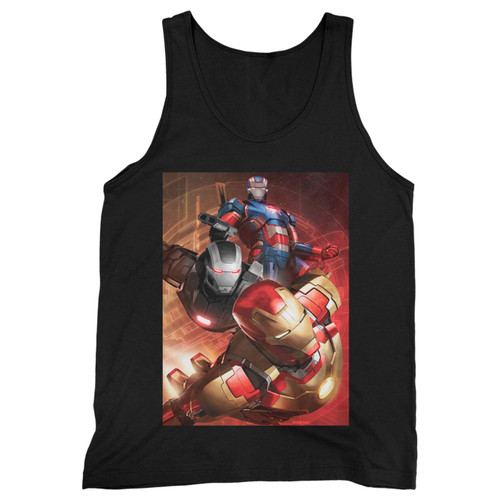 Our cotton ironman armor movie men tank top is perfect for those intense workouts in the gym, at practice or pickup games.
