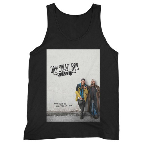 Our cotton jay and silent bobreboot cover men tank top is perfect for those intense workouts in the gym, at practice or pickup games.