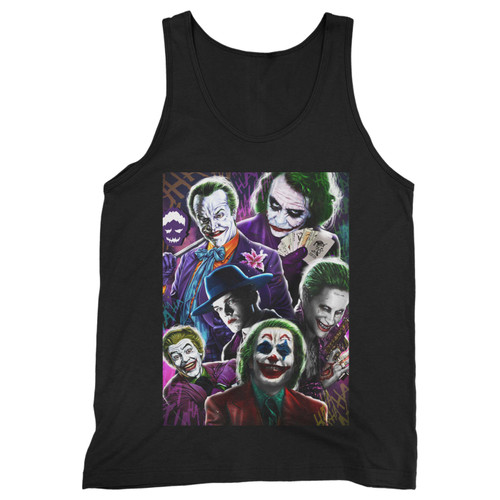 Our cotton joker art all character men tank top is perfect for those intense workouts in the gym, at practice or pickup games.